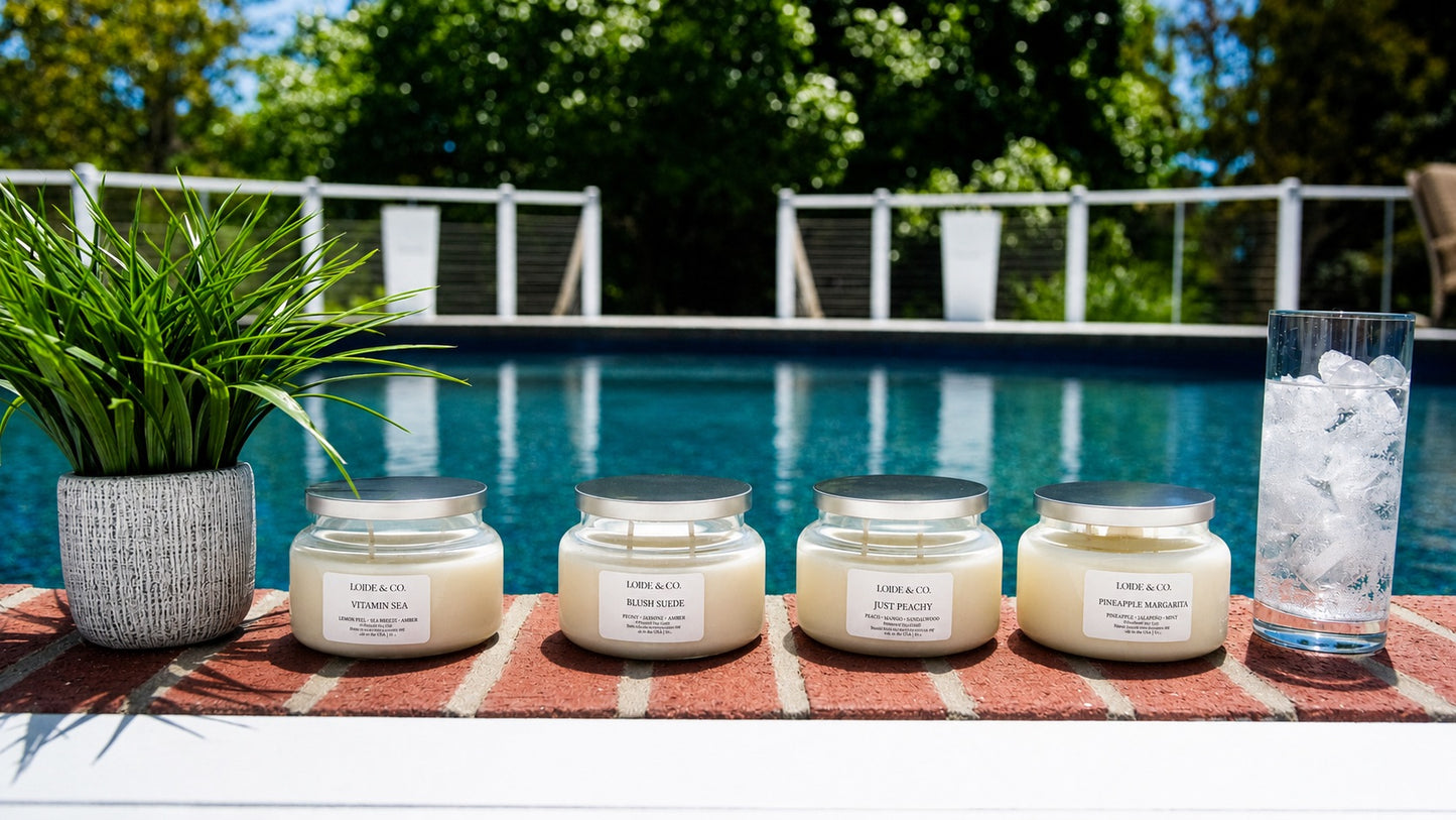 JUST PEACHY | 9 OZ SOY CANDLE