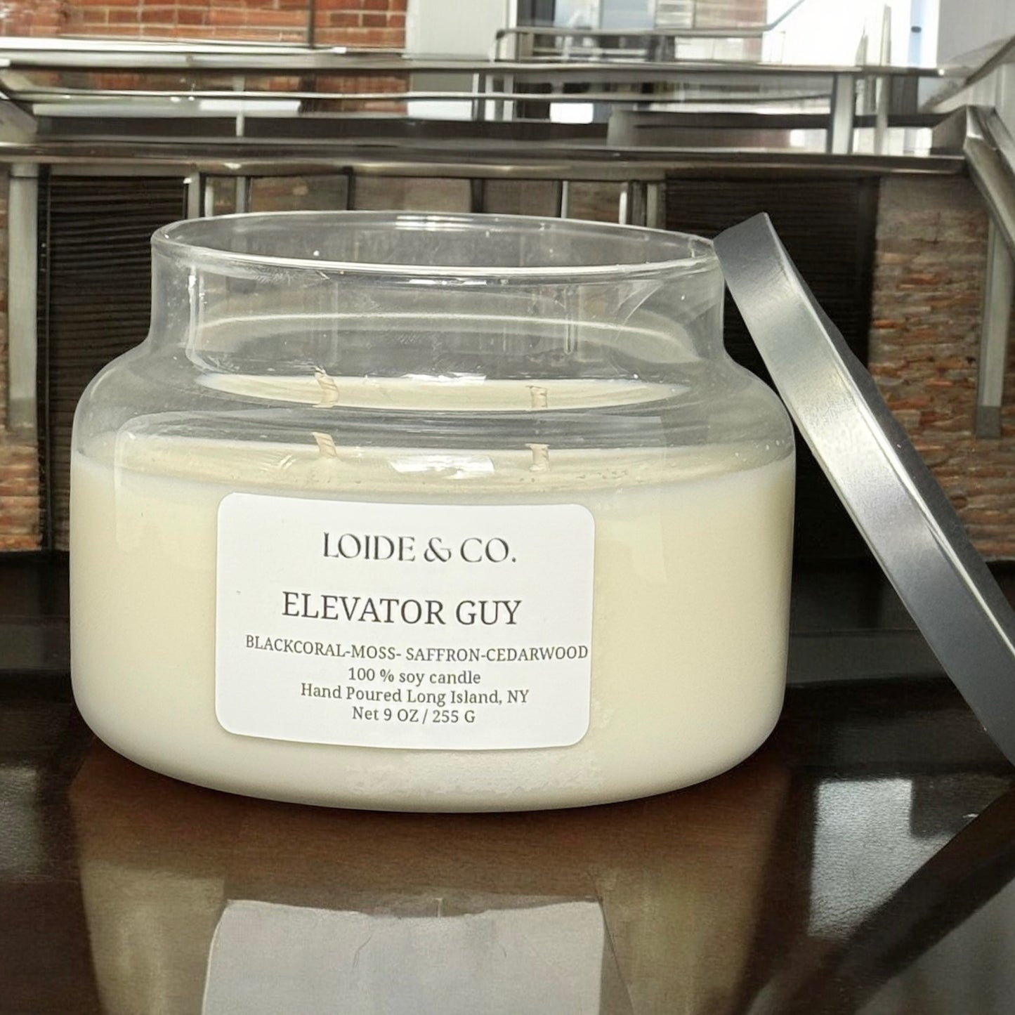 ELEVATOR GUY CANDLE |9 OZ SOY CANDLE|