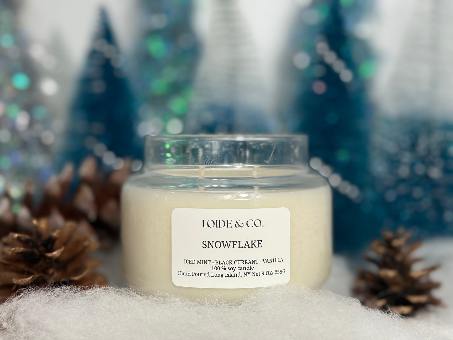 SNOWFLAKE CANDLE