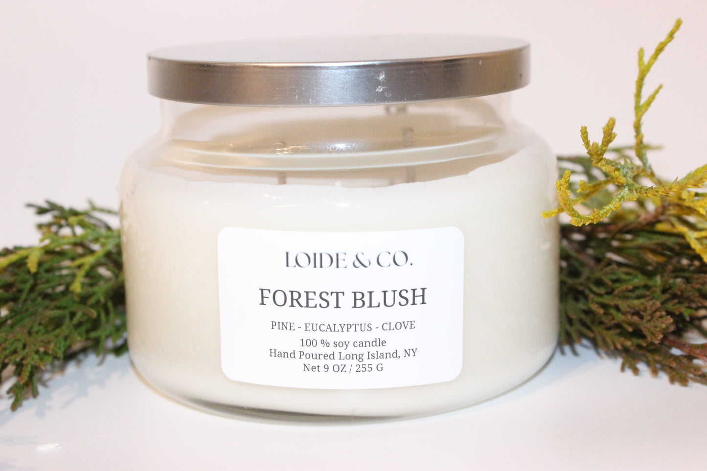 FOREST BLUSH CANDLE |9 OZ SOY CANDLE|
