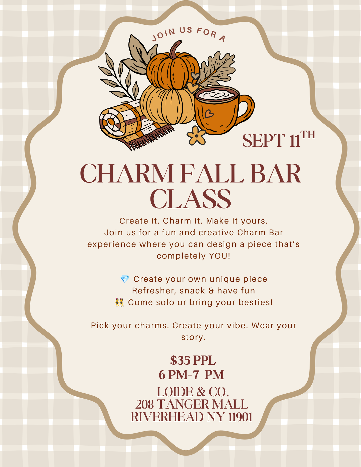 CHARM BAR CLASS