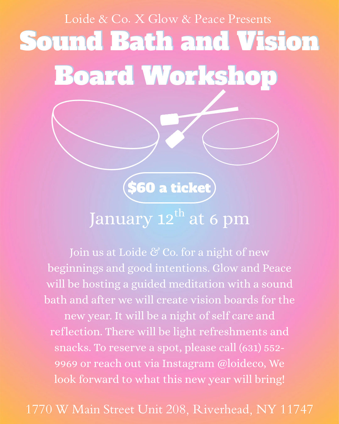 SOUND BATH & VISION BOARD WORKSHOP