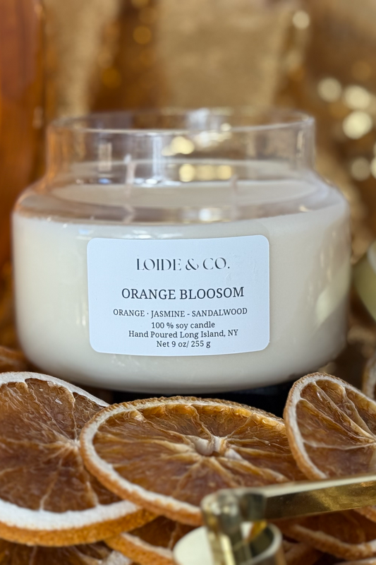 ORANGE BLOSSOM CANDLE |9 OZ SOY CANDLE|
