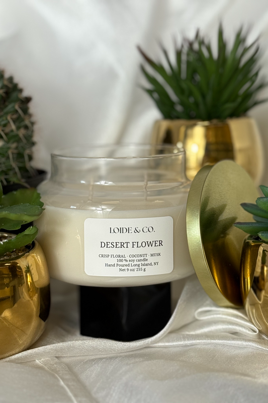 DESERT FLOWER | 9OZ SOY CANDLE |