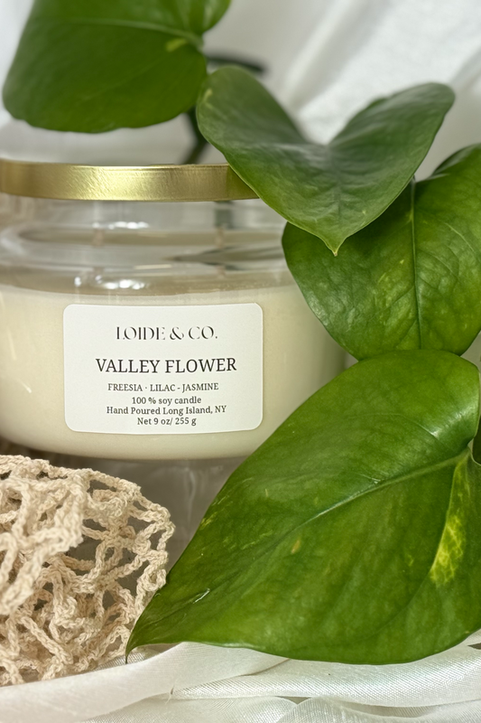 VALLET FLOWER 9OZ CANDLE
