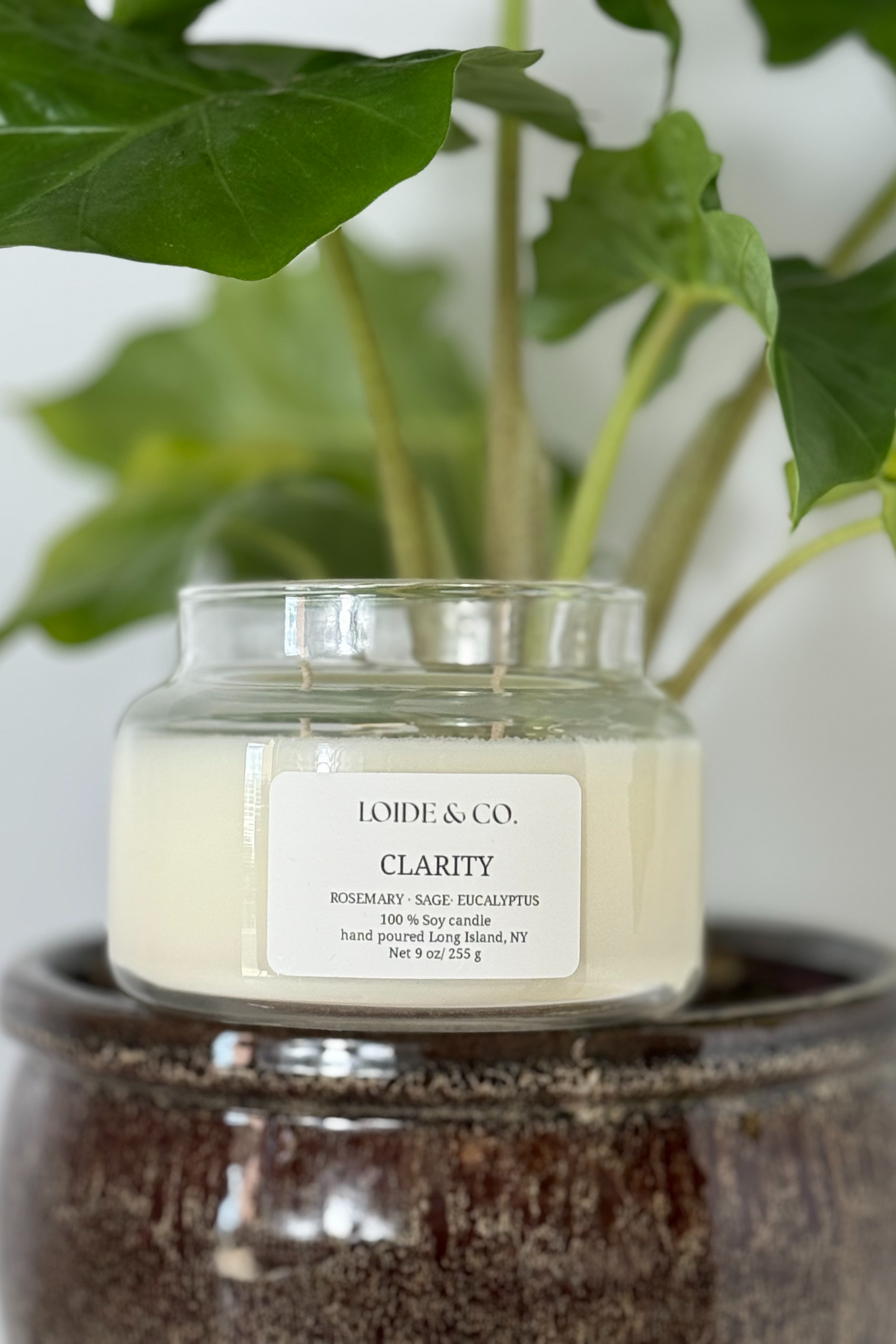 CLARITY CANDLE |9 OZ SOY CANDLE|