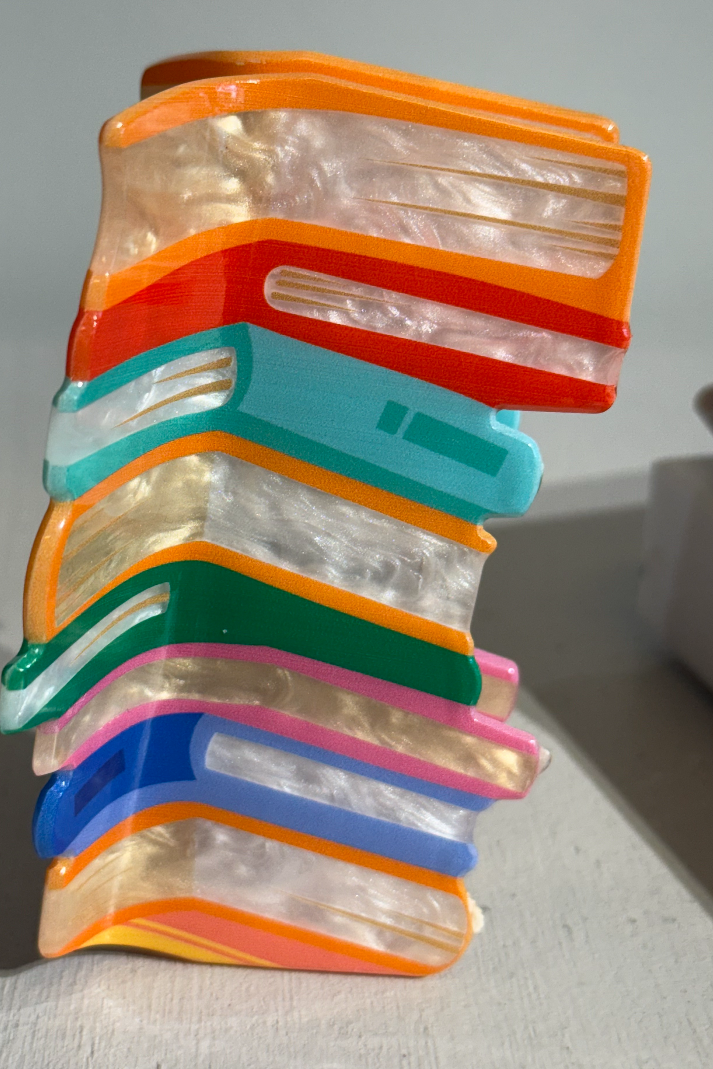 BOOK THEMED HAIR CLIP