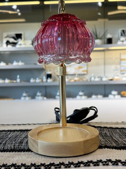 LAMP WARMER PINK/RED
