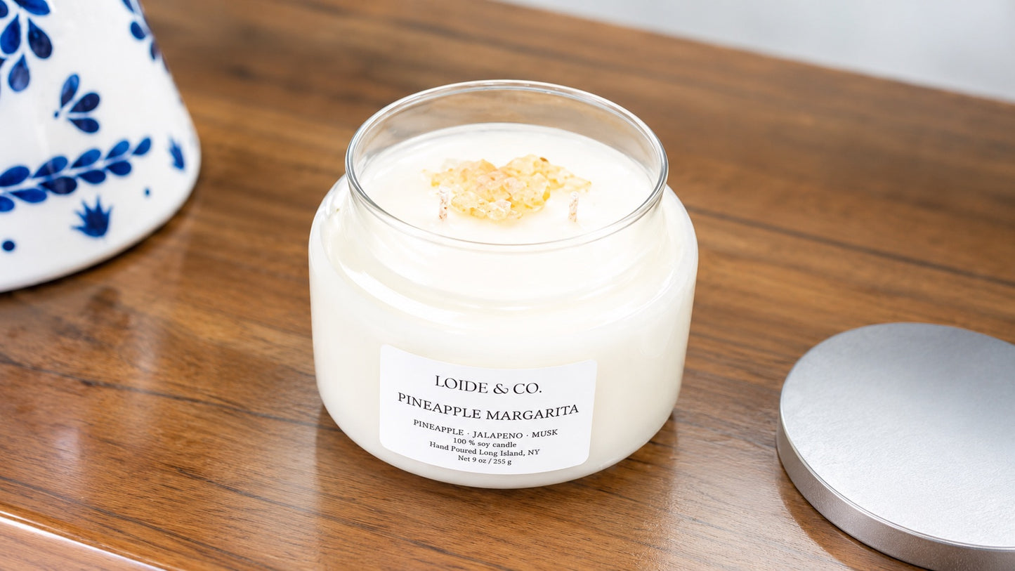 PINEAPPLE MARGARITA | 9 OZ SOY CANDLE