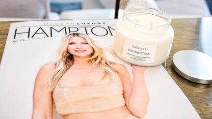 THE HAMPTONS CANDLE |9 OZ SOY CANDLE|