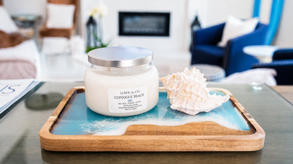 CUPSOGUE BEACH CANDLE |9 OZ SOY CANDLE|