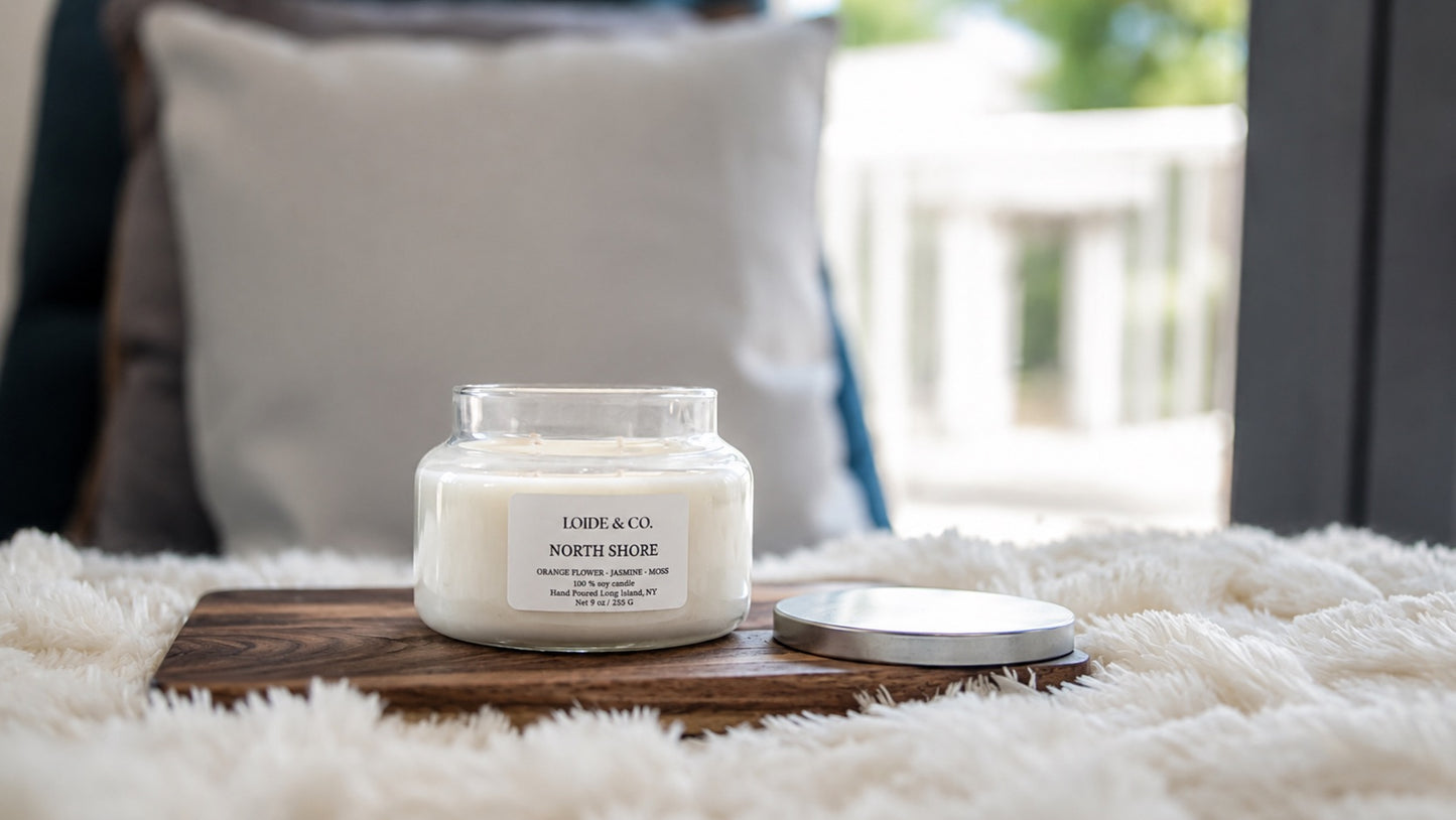 NORTH SHORE | 9 OZ SOY CANDLE |