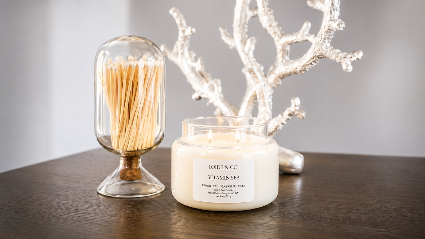 VITAMIN SEA  | 9 OZ SOY CANDLE