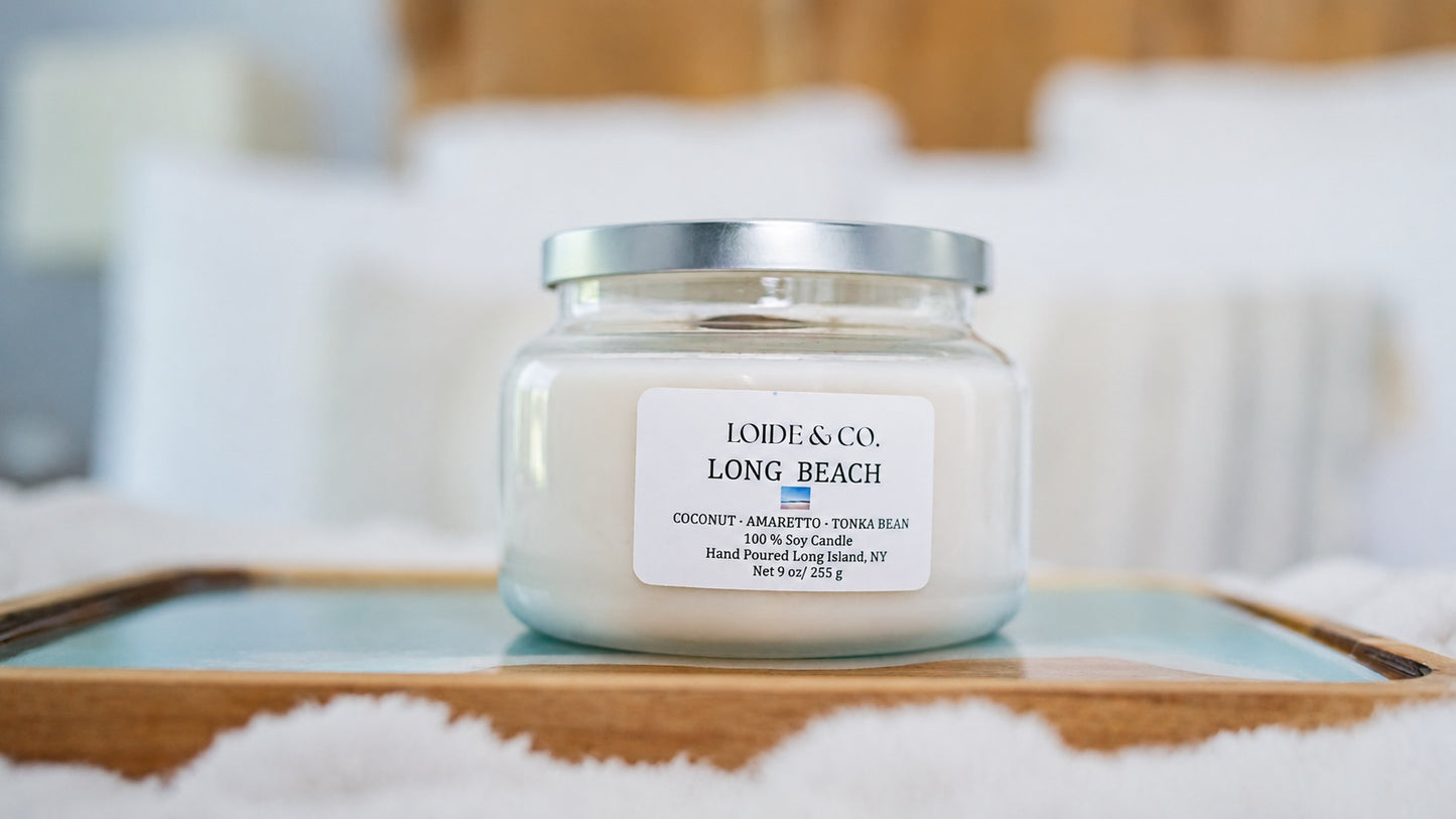 LONG BEACH CANDLE |9 OZ SOY CANDLE|
