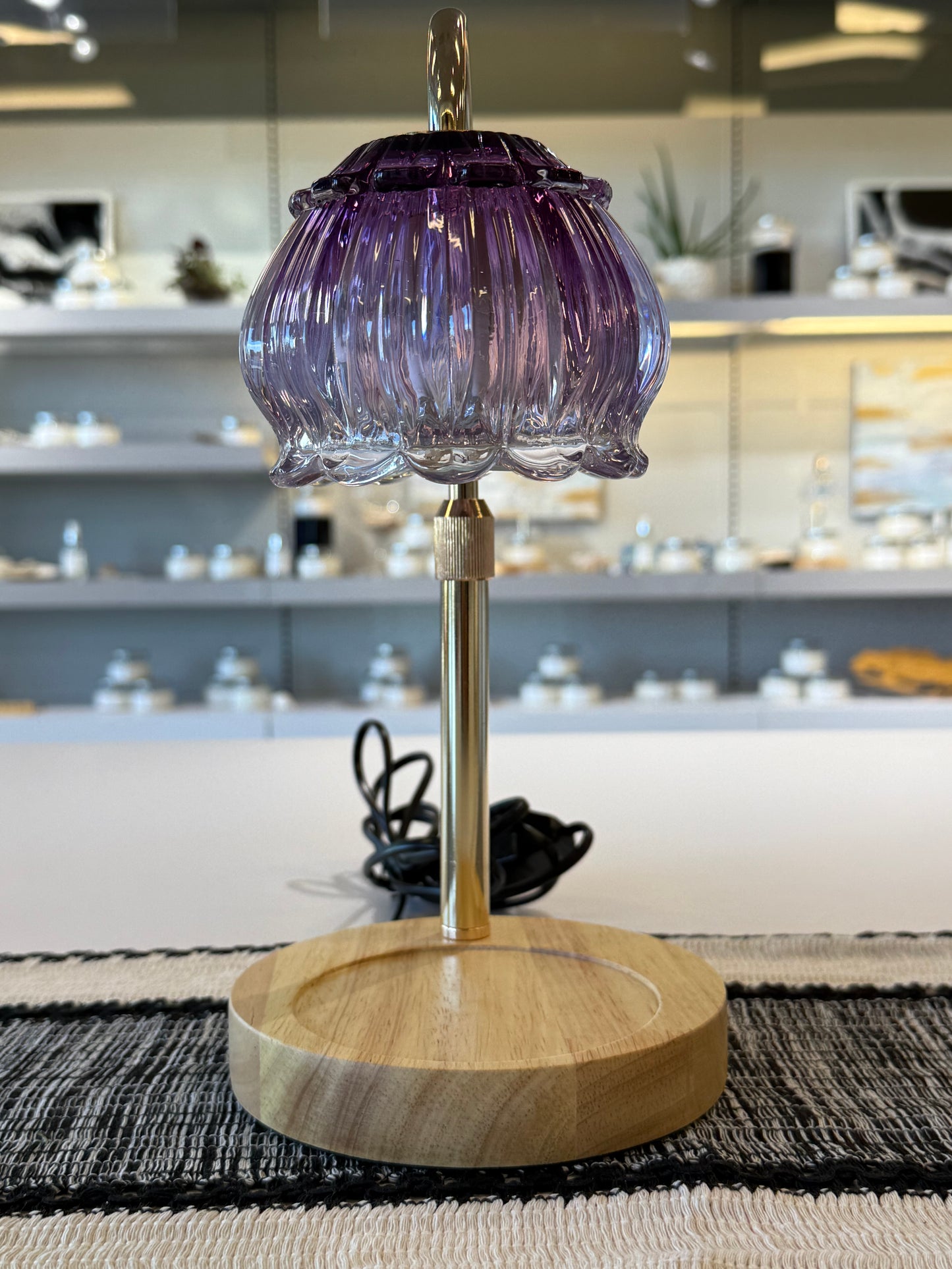 LAMP WARMER PURPLE