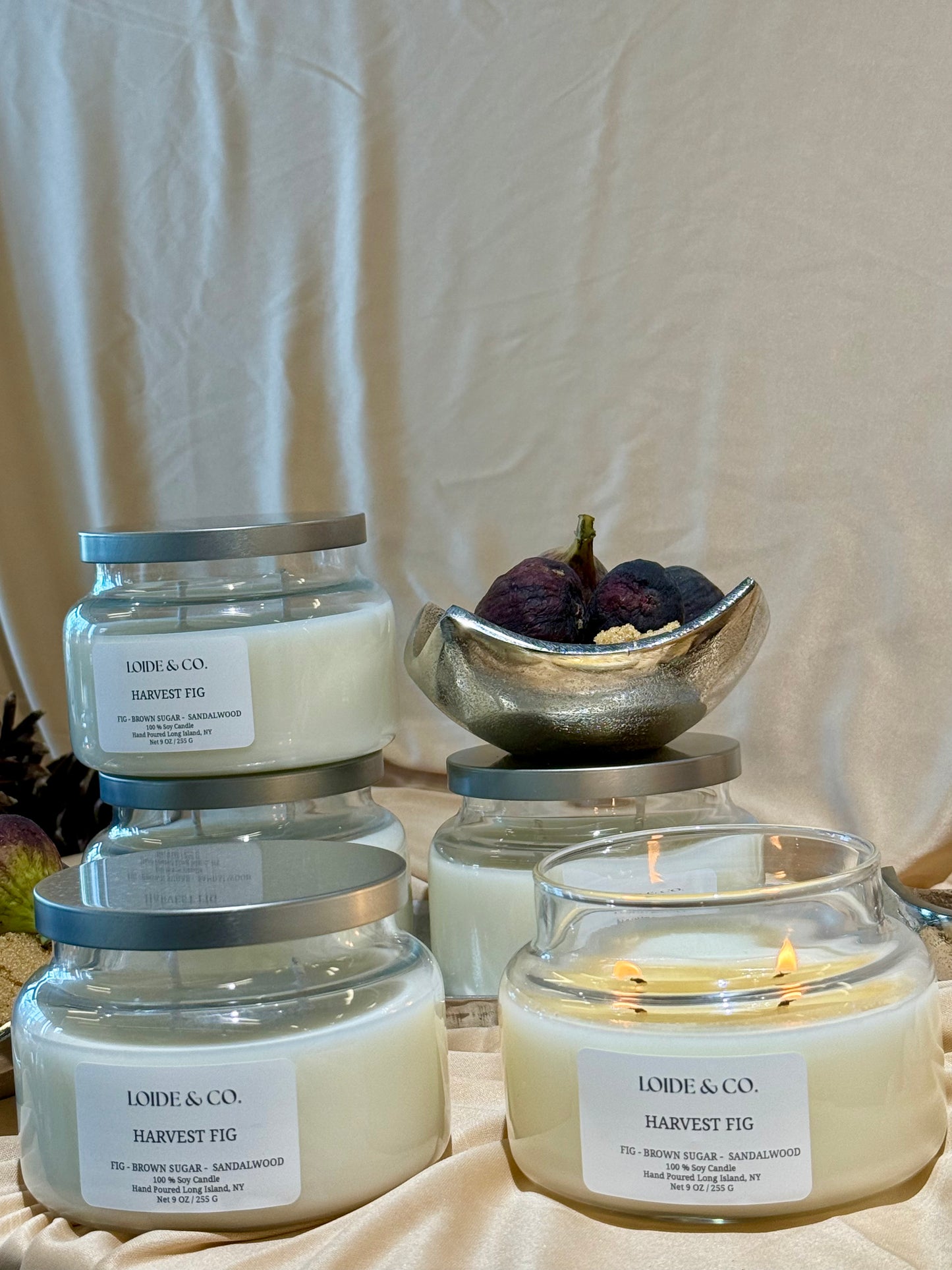 HAVERST FIG CANDLE | 9 OZ SOY CANDLE| FALL COLLECTION