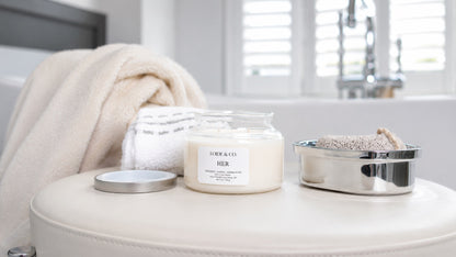 HER CANDLE | 9 OZ SOY CANDLE |