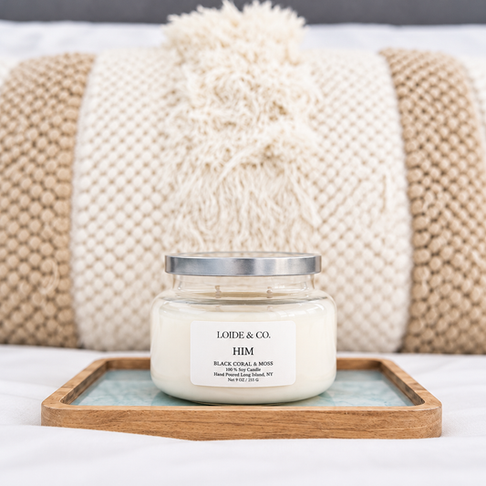 HIM CANDLE |9 OZ SOY CANDLE|
