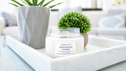 HONEYSUCKLE JASMINE CANDLE |9 OZ SOY CANDLE|
