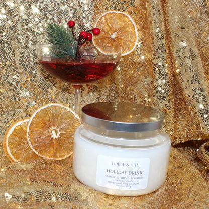 HOLIDAY DRINK CANDLE