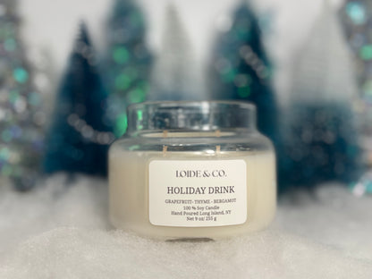 HOLIDAY DRINK CANDLE