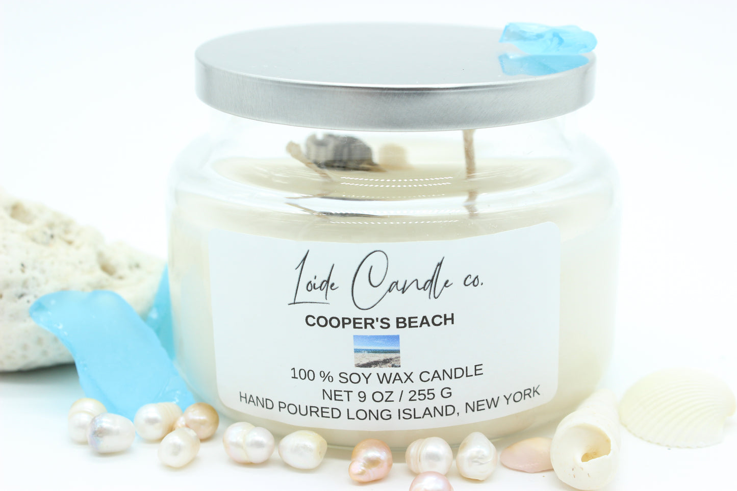 COOPER'S BEACH CANDLE |9 OZ SOY CANDLE|