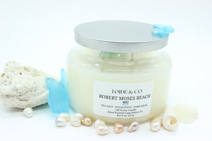 ROBERT MOSES BEACH CANDLE |9 OZ SOY CANDLE|
