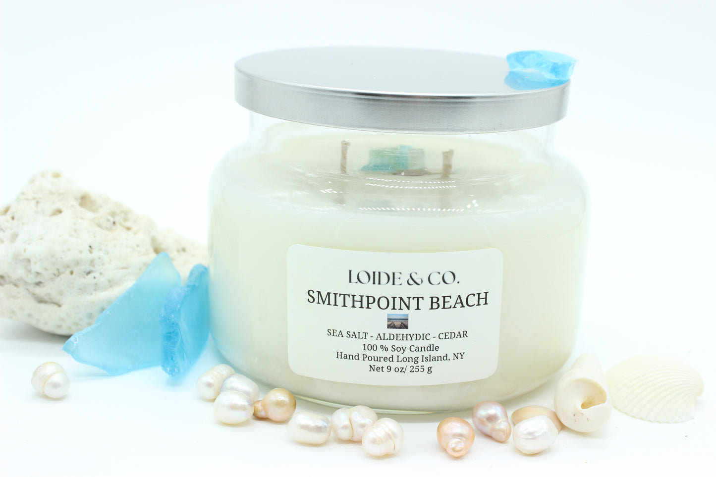SMITHPOINT BEACH CANDLE |9 OZ SOY CANDLE|