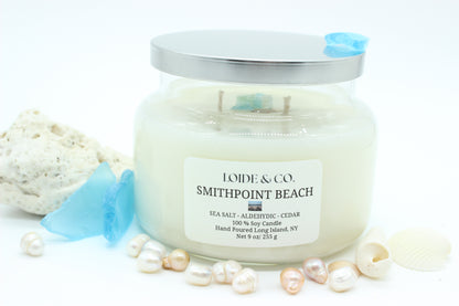 SMITHPOINT BEACH CANDLE |9 OZ SOY CANDLE|