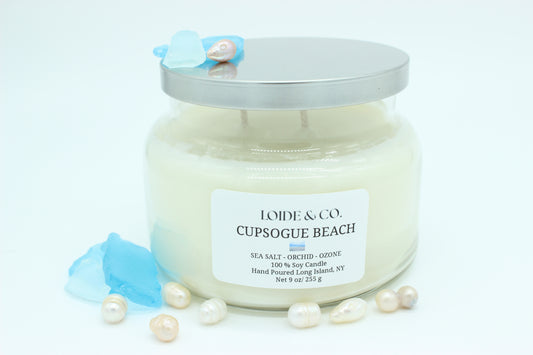 CUPSOGUE BEACH |9 OZ SOY CANDLE|