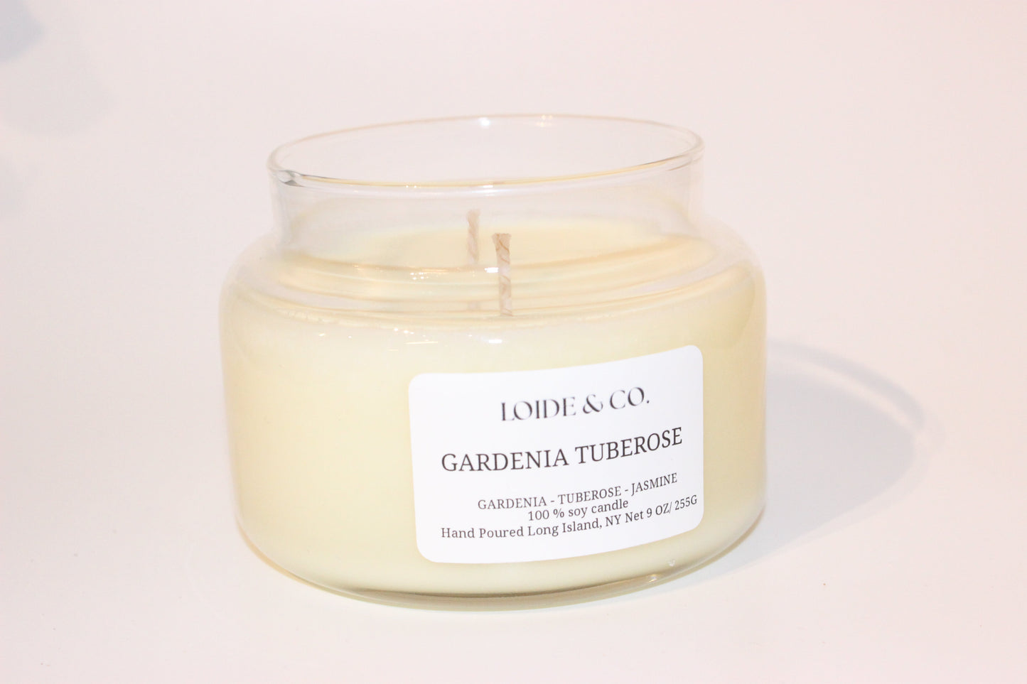 GARDENIA TUBEROSE CANDLE |9 OZ SOY CANDLE|