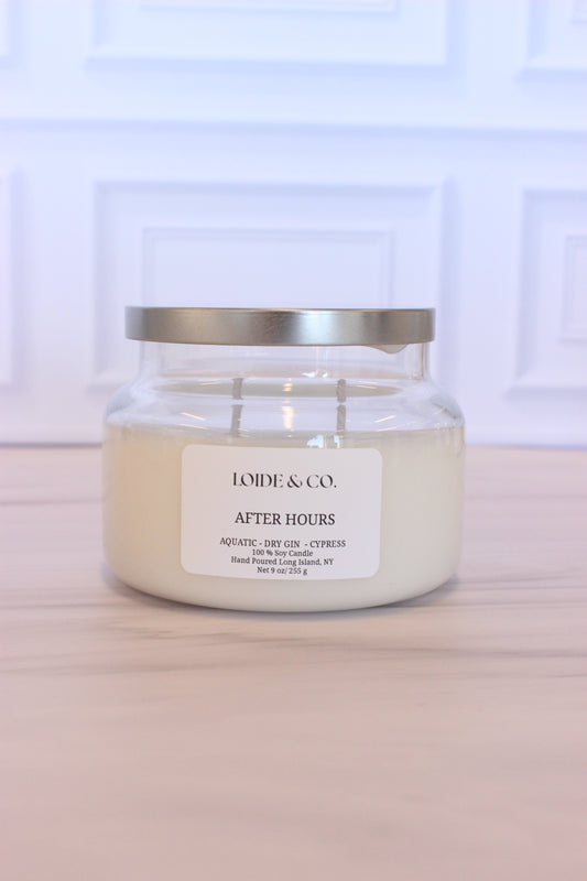 AFTER HOURS CANDLE | 9 OZ SOY CANDLE |