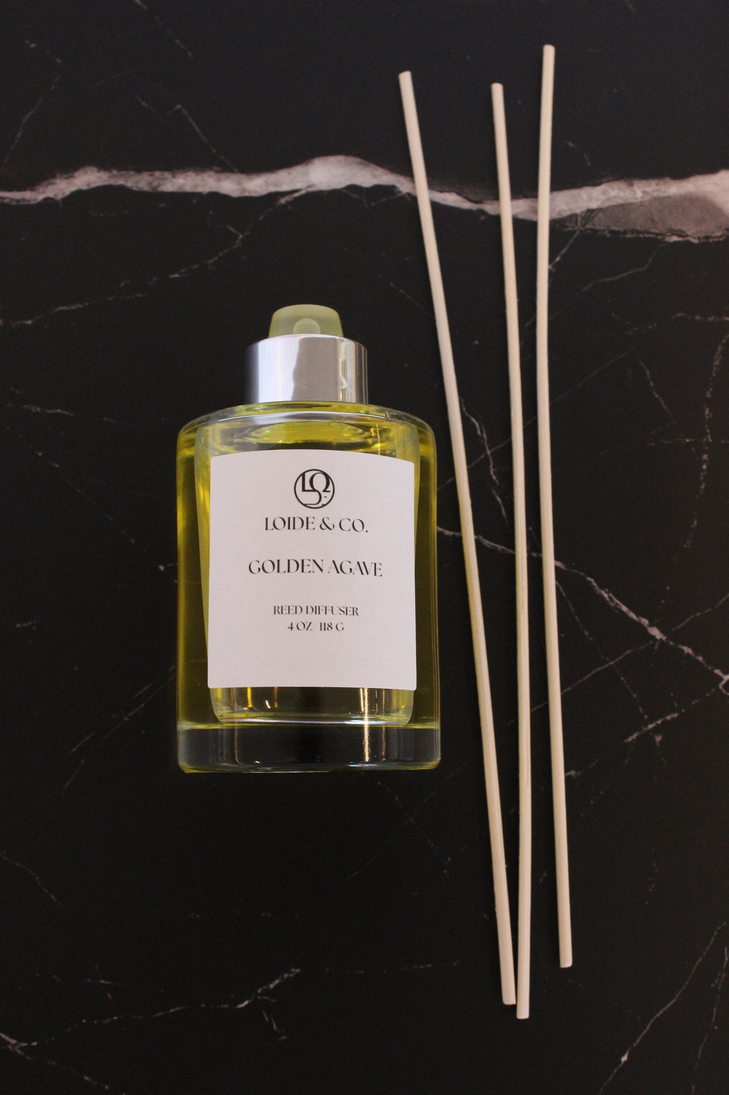 GOLDEN AGAVE REED DIFFUSER | 4 OZ REED DIFFUSER |