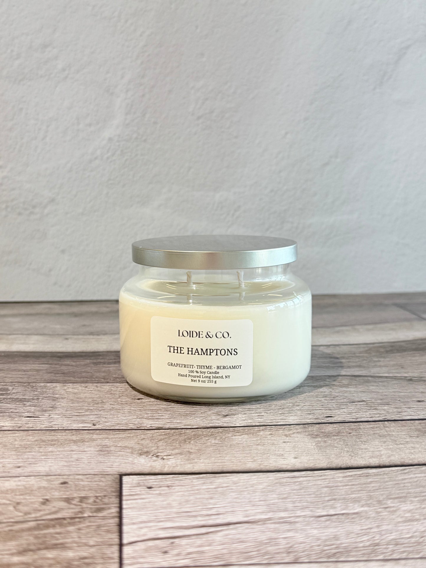 THE HAMPTONS CANDLE |9 OZ SOY CANDLE|