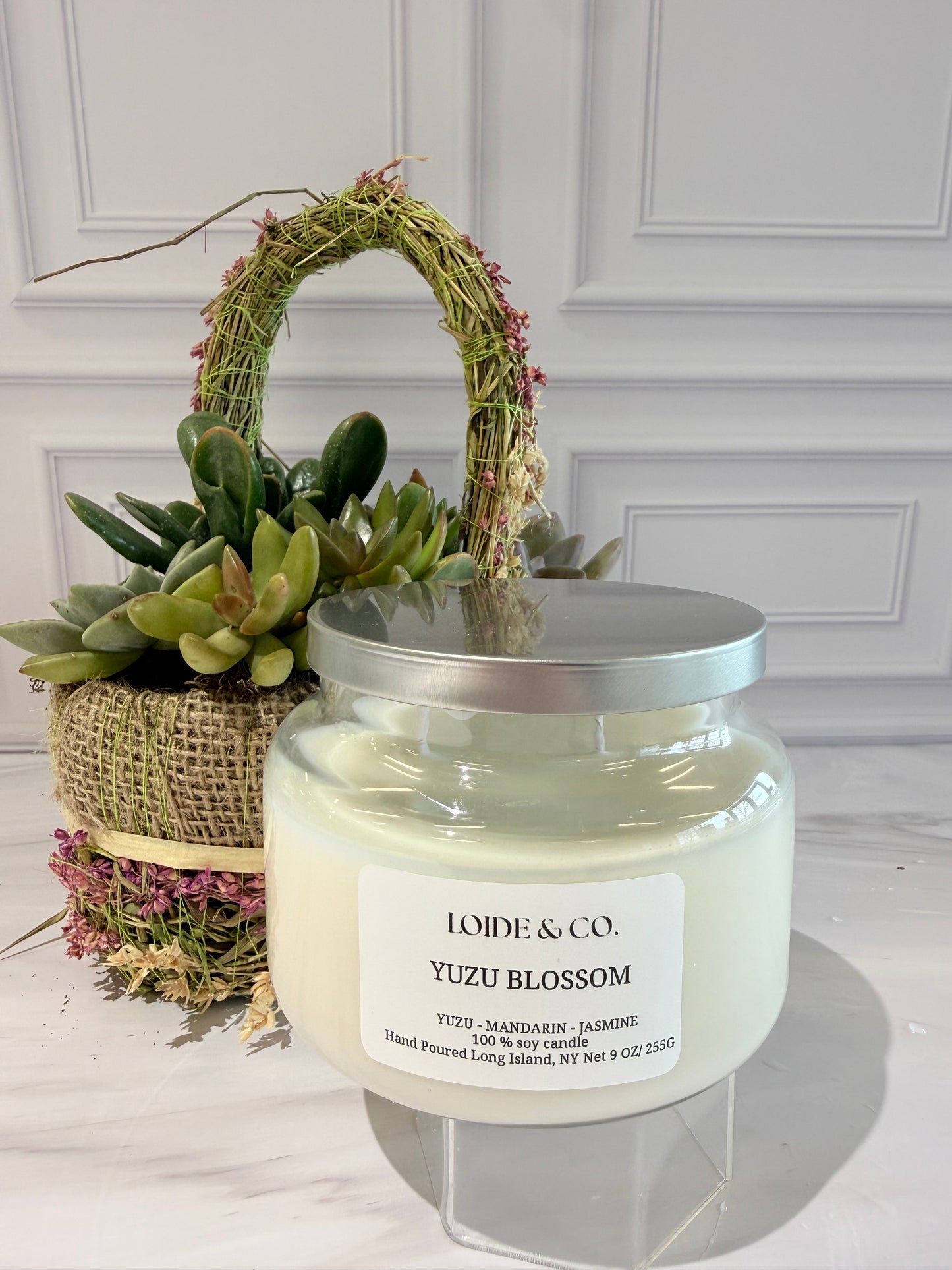 YUZU BLOSSOM CANDLE |9 OZ SOY CANDLE|
