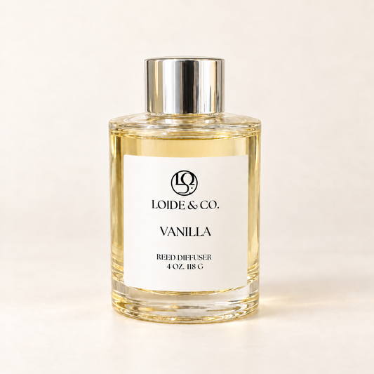 VANILLA REED DIFFUSER | 4 OZ