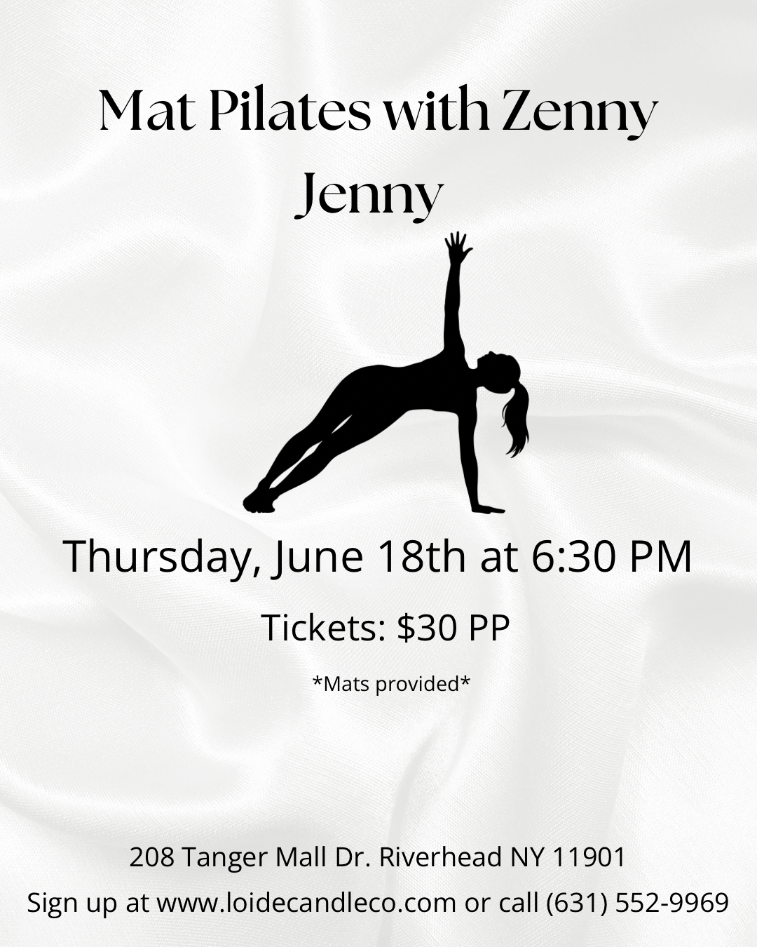 MAT PILATES WITH ZENNY JENNY