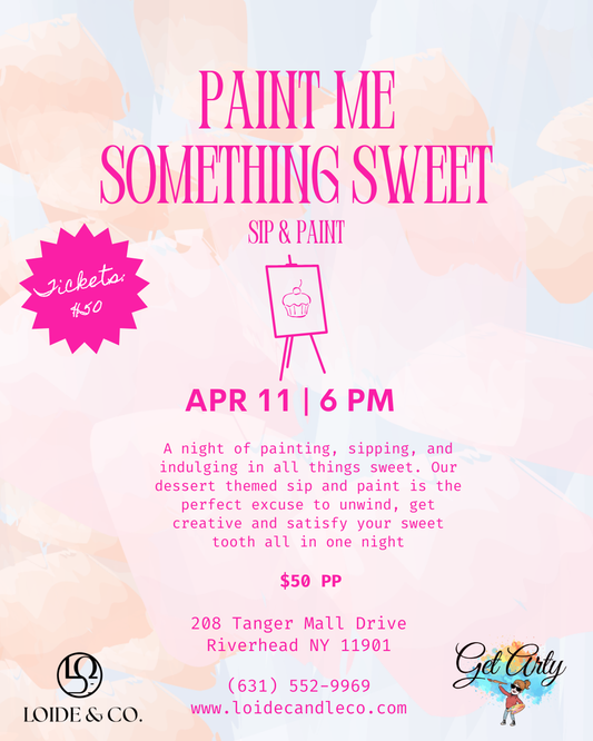 April  Sip and Paint