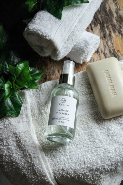 CASHMERE MUSCHIATO LINEN & ROOMSPRAY