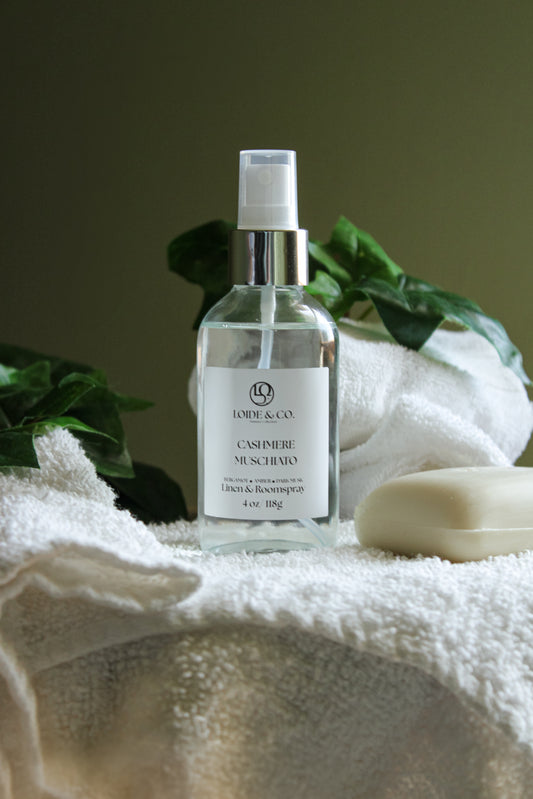 CASHMERE MUSCHIATO LINEN & ROOMSPRAY
